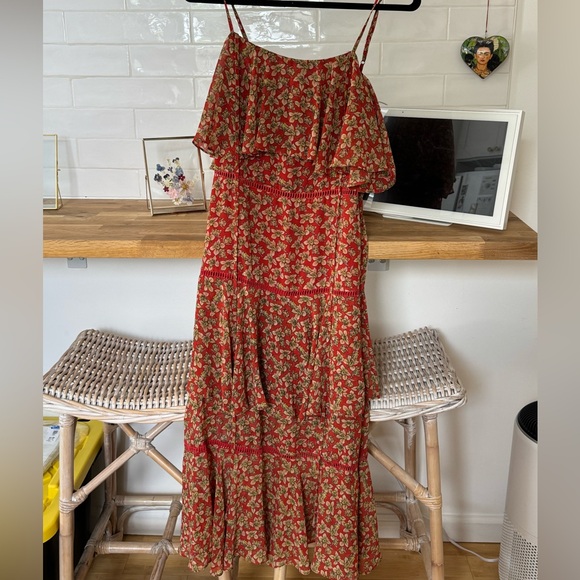 Rebecca Minkoff Floral Maxi Dress Size 4 - Picture 3 of 5